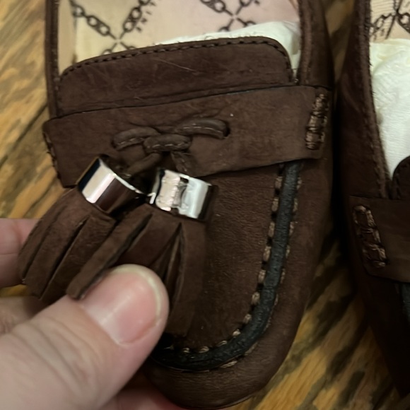 Vintage Celine tassel heels - chocolate brown suede - Picture 10 of 16